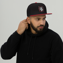 Load image into Gallery viewer, Symmetrical Drumming V24 - Embroidered Snapback Hat
