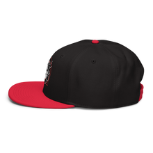 Load image into Gallery viewer, Symmetrical Drumming V24 - Embroidered Snapback Hat
