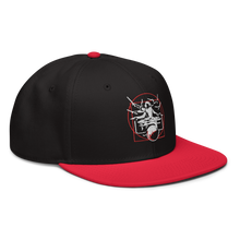 Load image into Gallery viewer, Symmetrical Drumming V24 - Embroidered Snapback Hat
