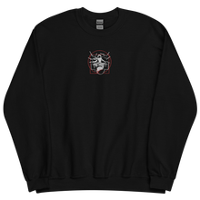 Load image into Gallery viewer, Symmetrical Drumming V24 - Embroidered Unisex Sweatshirt
