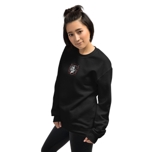 Symmetrical Drumming V24 - Embroidered Unisex Sweatshirt