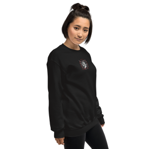 Symmetrical Drumming V24 - Embroidered Unisex Sweatshirt