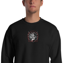 Load image into Gallery viewer, Symmetrical Drumming V24 - Embroidered Unisex Sweatshirt
