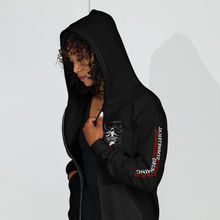 Load image into Gallery viewer, Symmetrical Drumming V24 - Unisex Heavy Blend Zip Hoodie (F, B &amp; S)
