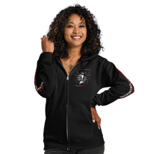 Load image into Gallery viewer, Symmetrical Drumming V24 - Unisex Heavy Blend Zip Hoodie (F, B &amp; S)
