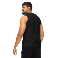 Load image into Gallery viewer, Symmetrical Drumming V24 - Embroidered Unisex Muscle Shirt
