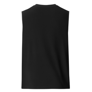 Symmetrical Drumming V24 - Embroidered Unisex Muscle Shirt