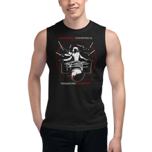 Load image into Gallery viewer, Symmetrical Drumming V24 - Unisex Muscle Shirt (F &amp; B)
