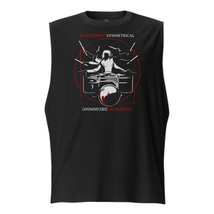 Symmetrical Drumming V24 - Unisex Muscle Shirt (F & B)