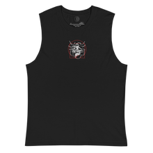 Load image into Gallery viewer, Symmetrical Drumming V24 - Embroidered Unisex Muscle Shirt
