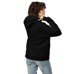 Symmetrical Drumming V24 - Unisex Embroidered 'Oversized' Hoodie (F & S)