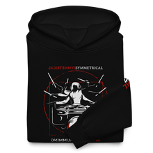 Load image into Gallery viewer, Symmetrical Drumming V24 - Unisex &#39;Oversized&#39; Hoodie (F, B &amp; S)
