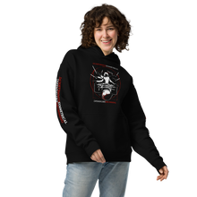 Load image into Gallery viewer, Symmetrical Drumming V24 - Unisex &#39;Oversized&#39; Hoodie (F, B &amp; S)
