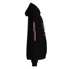 Load image into Gallery viewer, Symmetrical Drumming V24 - Unisex &#39;Oversized&#39; Hoodie (F, B &amp; S)
