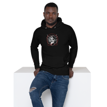 Load image into Gallery viewer, Symmetrical Drumming V24 - Embroidered Unisex Hoodie
