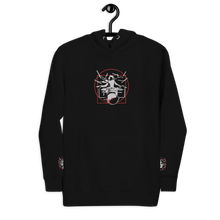 Load image into Gallery viewer, Symmetrical Drumming V24 - Embroidered Unisex Hoodie
