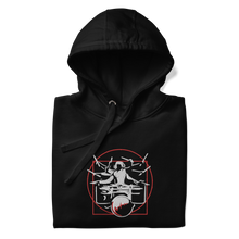 Load image into Gallery viewer, Symmetrical Drumming V24 - Embroidered Unisex Hoodie
