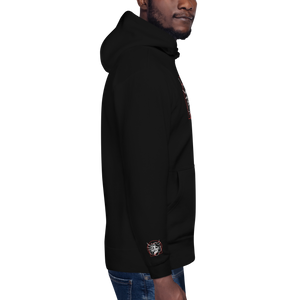 Symmetrical Drumming V24 - Embroidered Unisex Hoodie