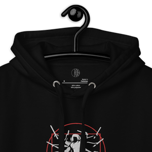 Symmetrical Drumming V24 - Embroidered Unisex Hoodie