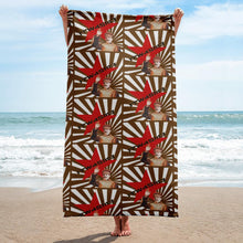 Load image into Gallery viewer, 1TW4SM3 V2 - Beach Towel - Keen Eye Design
