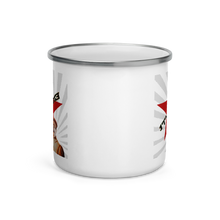Load image into Gallery viewer, 1TW4SM3 V2 - Enamel Mug (White) - Keen Eye Design
