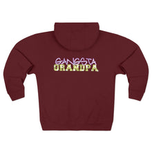 Load image into Gallery viewer, Gangsta Grandpa - Men&#39;s Premium Full Zip Hoodie
