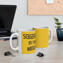 Load image into Gallery viewer, Main Squeeze - Squashed - Mug 11oz (Yellow) - Keen Eye Design
