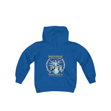 Load image into Gallery viewer, Symmetrical Drumming V3.5 - Youth Heavy Blend Hooded Sweatshirt
