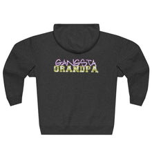 Load image into Gallery viewer, Gangsta Grandpa - Men&#39;s Premium Full Zip Hoodie
