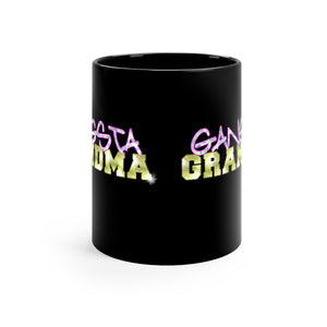 Gangsta Grandma - Black Coffee Mug, 11oz