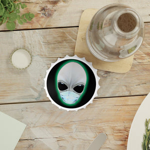 Alien Nurse - Bottle Opener - Keen Eye Design