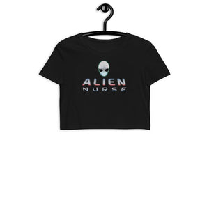 Alien Nurse - Organic Crop Top - Keen Eye Design