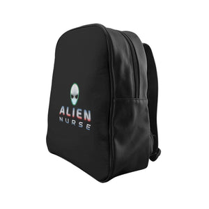 Alien Nurse - School Backpack - Keen Eye Design