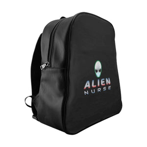 Alien Nurse - School Backpack - Keen Eye Design