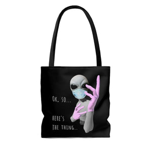 Alien Nurse (Thing) - AOP Tote Bag - Keen Eye Design