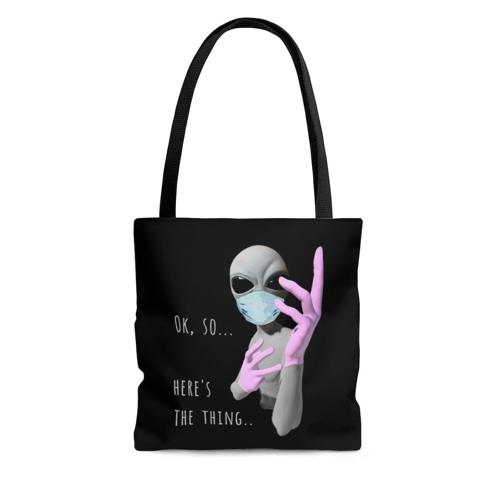 Alien Nurse (Thing) - AOP Tote Bag - Keen Eye Design