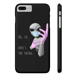 Alien Nurse (Thing) Case Mate Slim Phone Cases - Keen Eye Design