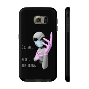 Alien Nurse (Thing) Case Mate Tough Phone Cases - Keen Eye Design