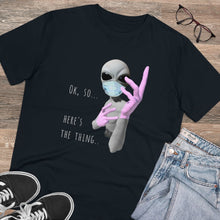 Load image into Gallery viewer, Alien Nurse (Thing) - Organic Unisex T-Shirt - Keen Eye Design
