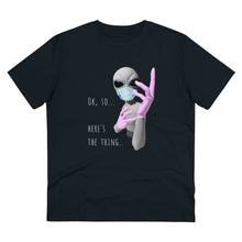 Load image into Gallery viewer, Alien Nurse (Thing) - Organic Unisex T-Shirt - Keen Eye Design
