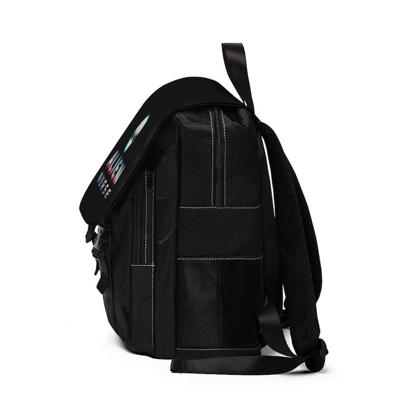 Alien Nurse - Unisex Casual Shoulder Backpack - Keen Eye Design