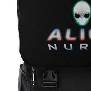 Alien Nurse - Unisex Casual Shoulder Backpack - Keen Eye Design
