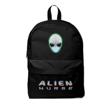 Load image into Gallery viewer, Alien Nurse - Unisex Classic Backpack - Keen Eye Design
