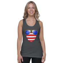 Load image into Gallery viewer, American Dude Abides - Classic Unisex Jersey Tank Top - Keen Eye Design
