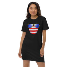 Load image into Gallery viewer, American Dude Abides - Organic Cotton T-Shirt Dress - Keen Eye Design
