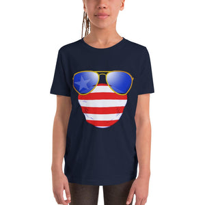 American Dude Abides - Premium Youth T-Shirt - Keen Eye Design