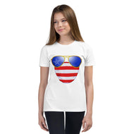 American Dude Abides - Premium Youth T-Shirt - Keen Eye Design