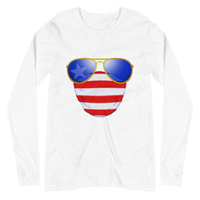 Load image into Gallery viewer, American Dude Abides - Unisex Long Sleeve Shirt - Keen Eye Design

