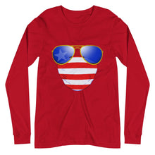 Load image into Gallery viewer, American Dude Abides - Unisex Long Sleeve Shirt - Keen Eye Design
