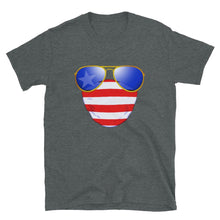 Load image into Gallery viewer, American Dude Abides - Unisex T-Shirt - Keen Eye Design

